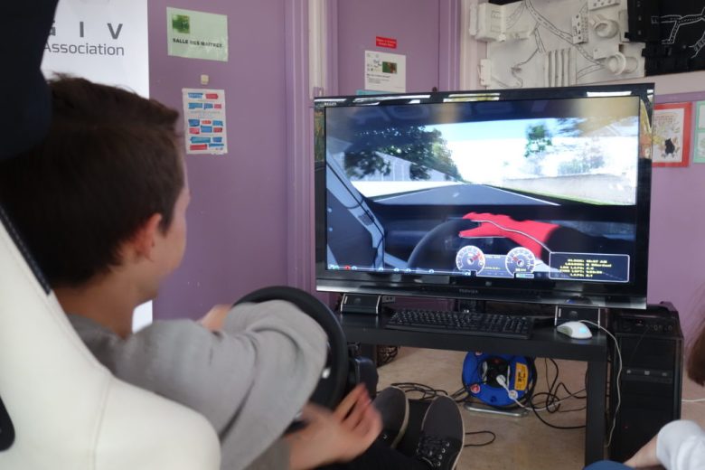 Image de simulation automobile